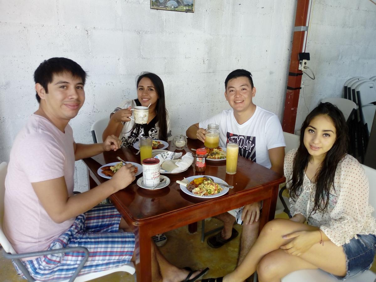 Delmar Hostal Bacalar Ngoại thất bức ảnh